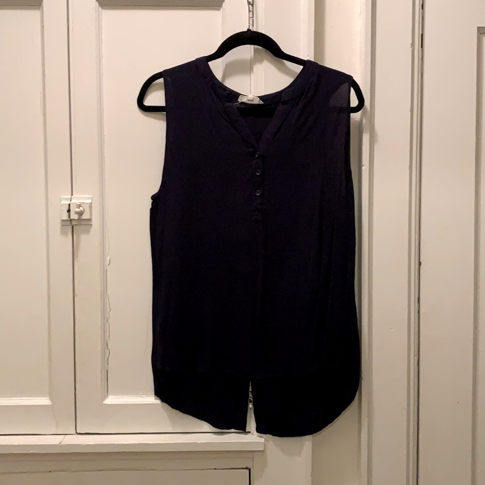 Navy tank top